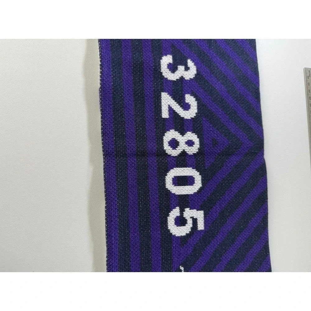 Adidas Orlando City‎ SC MLS Soccer Futbol Purple White Scarf NEW